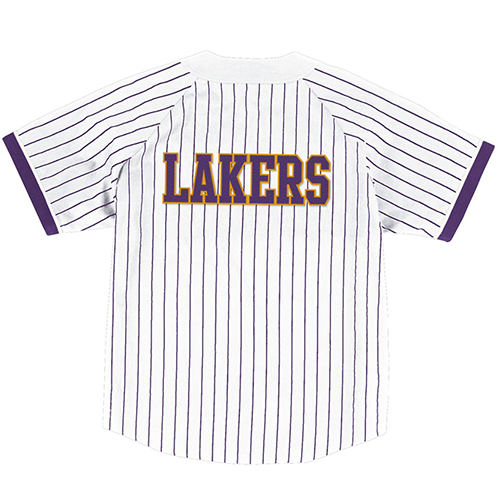 Los Angeles Lakers Button Front NBA Basketball Jersey