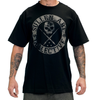 Sullen Badge of Honor Blaq Mens Tee