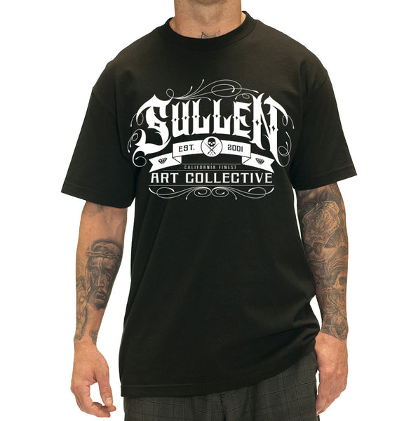 Sullen Bevel Black Mens Tee