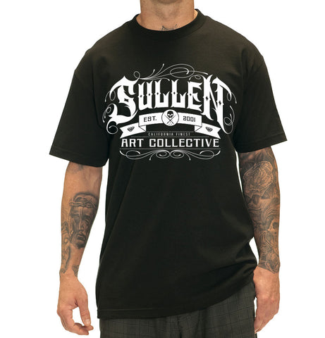 Bevel Black Mens Sullen Tee