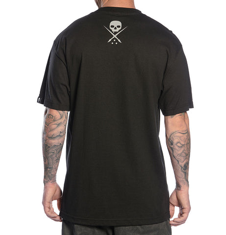 Big Chief Black Mens Sullen Tee