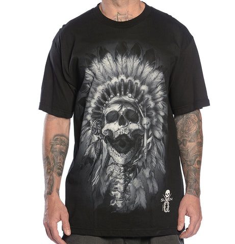 Big Chief Black Mens Sullen Tee