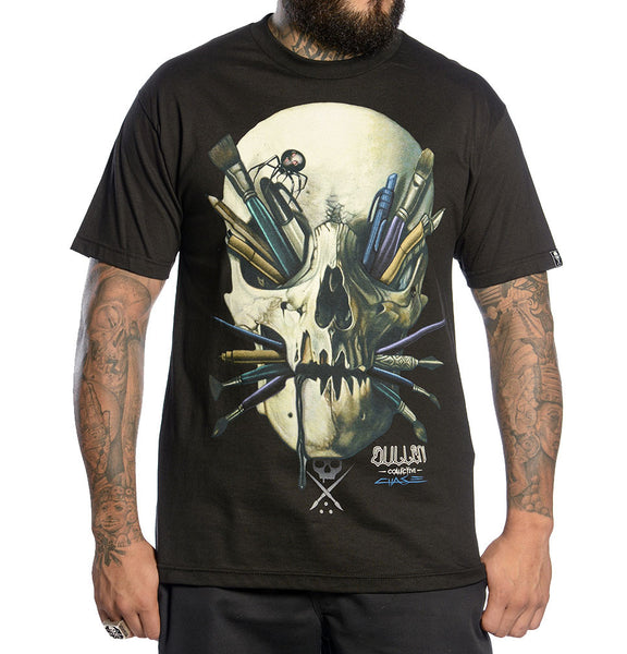 Sullen Chase Black Mens Tee