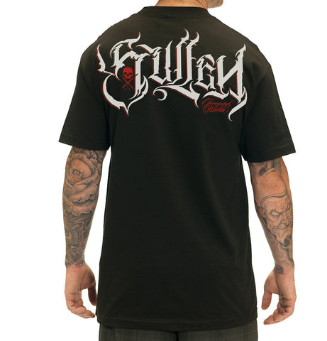 Jeremiah Red Black Mens Sullen Tee