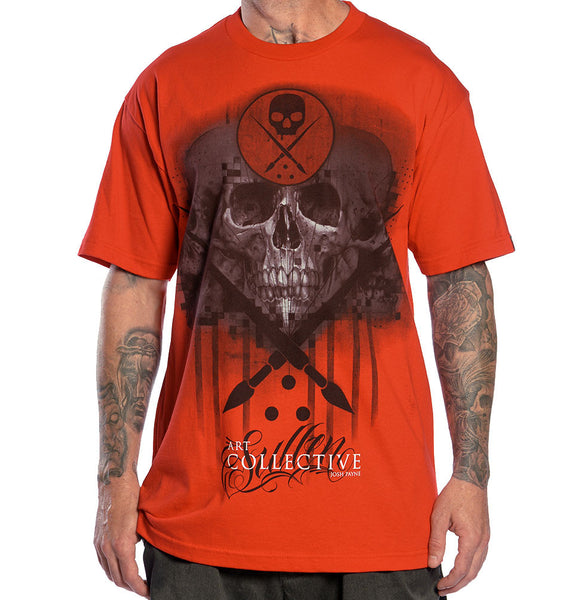 Sullen Josh Payne Red Mens Tee