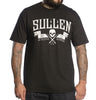 Sullen Raise The Flag Black Mens Tee