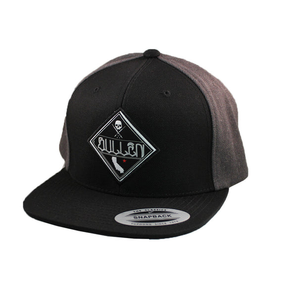 Sullen State of Mind CA Black Snapback Hat