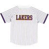 Los Angeles Lakers Button Front NBA Basketball Jersey